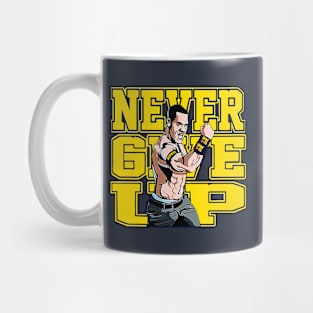 John Cena  Never Give Up Mug